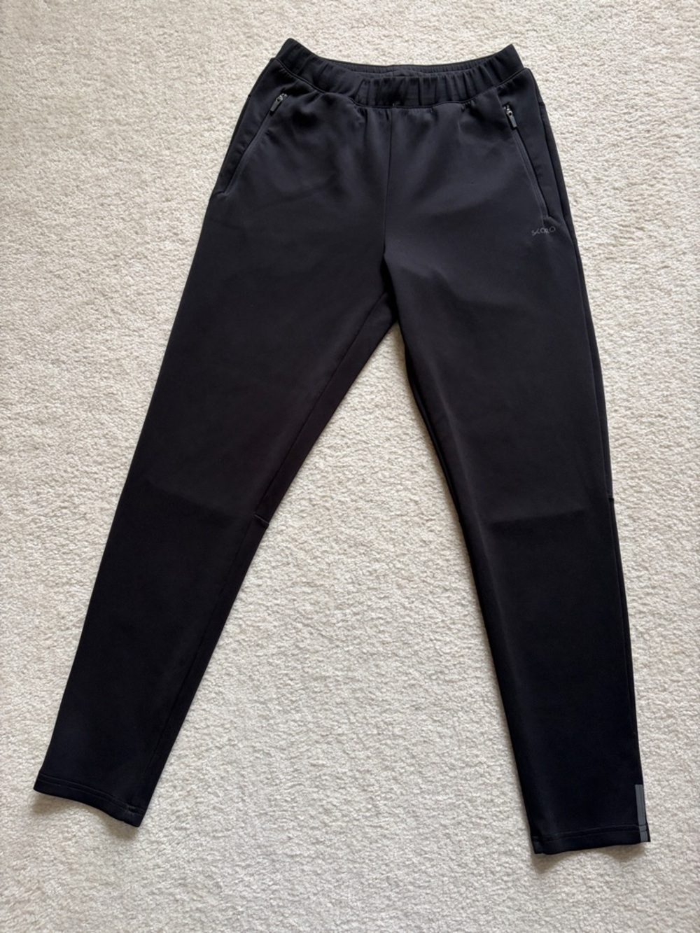 Black Men's Skora Quick-Dry Joggers
